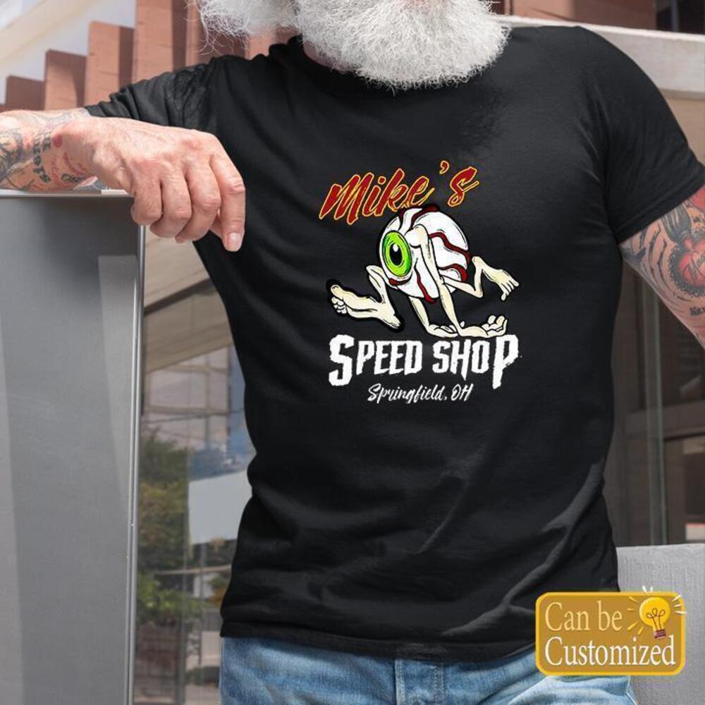 Personalized Eye Ball Hot Rod Rat Fink T Shirts